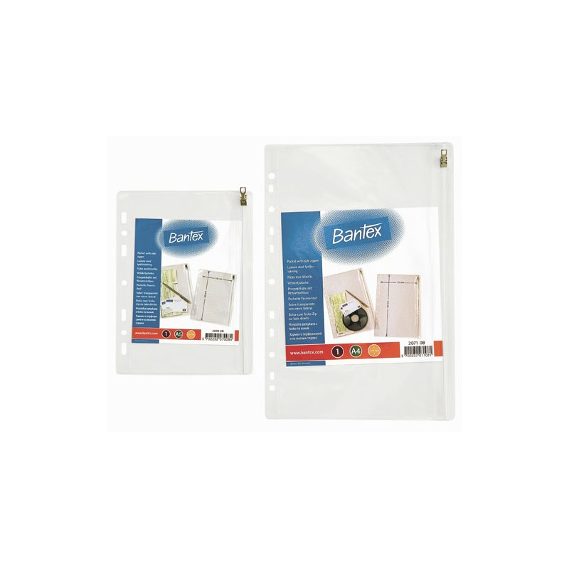 Koszulka Na Suwak Bantex A4 10szt/opak 2071 131788